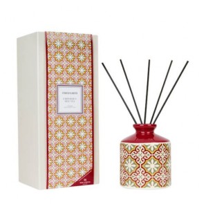 Wax Lyrical Fired Earth Reed Diffuser Ceramic Emperors Red Tea