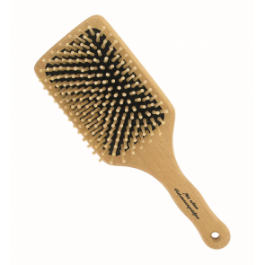 Forsters Paddle Brush Round Wooden Pins Beech Wood
