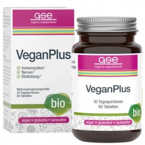 VeganPlus Organic 60 tablets