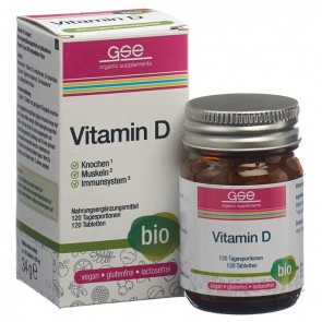 GSE Vitamin D 120 Tablets