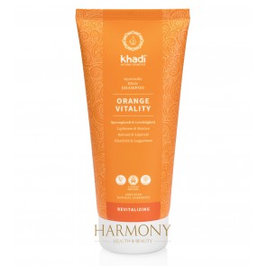 Khadi Ayurvedic Elixir Shampoo Orange Vitality 