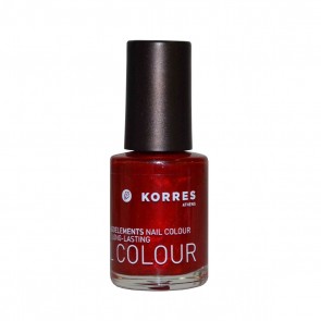 Korres Nail Color High Shine Metallic Red 56