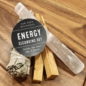 New Moon Energy Cleansing Smudge Ritual Set 
