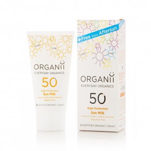 Organii Sensitive SPF50 Sun Milk 