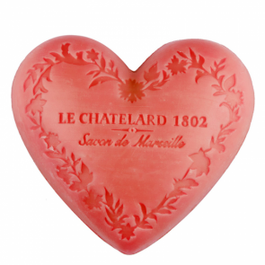 Le Chatelard 1802 Marseille Heart Shaped Soaps 