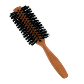 Forsters Round Hairbrush, Boar Bristles, Peartree