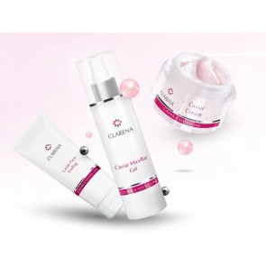 Clarena, Caviar Lifting & Whitening with Pearl Extract Set