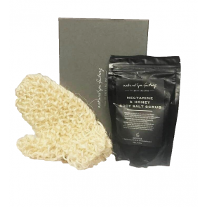 Natural Spa Factory Nectarine & Honey Body Scrub Gift Set