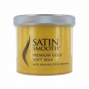 Satin Smooth Premium Gold Wax With Manuka Oil & Beeswax 425g 
