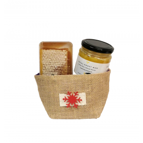 Local Honey Man British Zest Honey & Honeycomb Gift Set