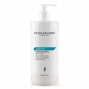 Podopharm Skinflex Dermatological Body Soap Dry & Sensitive Skin That Requires Regeneration 500ml