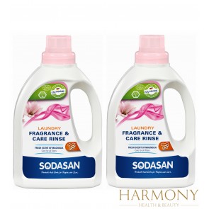 2 x Sodasan Laundry Fragrance & Care Rinse