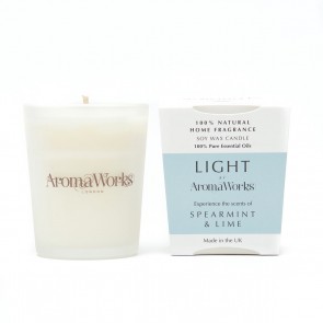 Aromaworks Light Spearmint & Lime Candle 10cl 