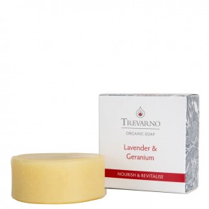 Trevarno  Lavender & Geranium Soap 75g