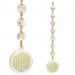 Feng Shui Flower Of Life Crystal Champagne