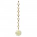 Feng Shui Flower Of Life Crystal Champagne