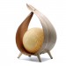 Natural Coconut Lamp - Natural Wrapover 
