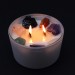 Seven Chakras Large Crystal Candle