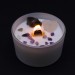 Crown Chakra Crystal Candle 