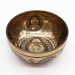5 Buddhas Healing Engraved Bowl 21cm