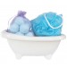 Ceramic Relax Lavender Bath Gift Set