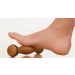 Wooden Ribbed Foot Massage Roller