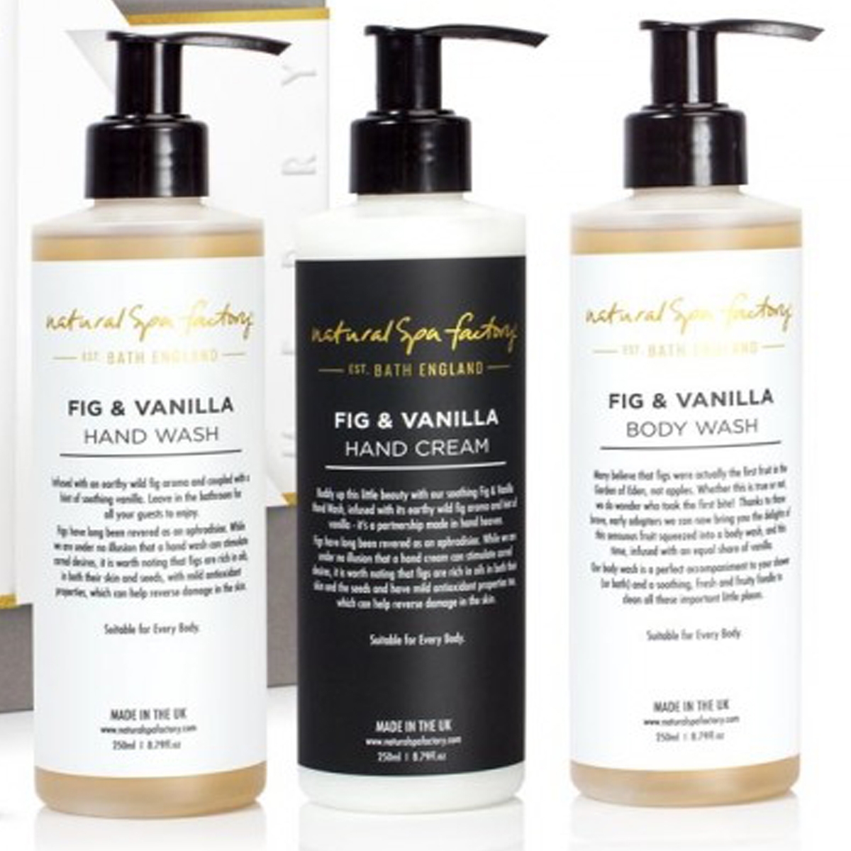 FIG & VANILLA HAND CREAM SUITABLE FOR EVERY BODY (250ML) FIG & VANILLA HAND CREAM SUITABLE FOR EVERY BODY (250ML)